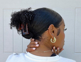 Pince crab , pince hairstyle